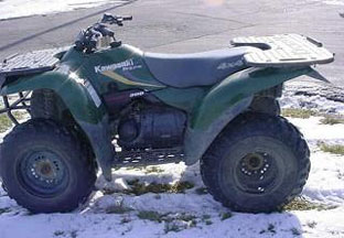 Kawasaki Lakota 300 ATV specs and photos of Kawasaki Lakota 300 1999