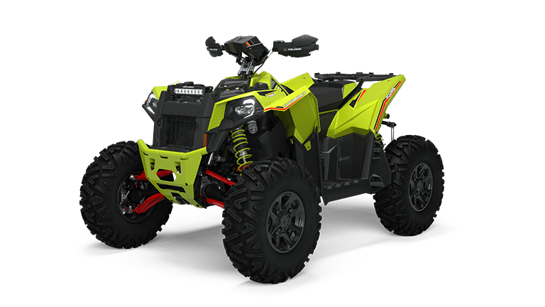 Lime green Polaris Scrambler 1000 S 2025