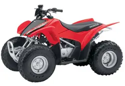 Honda SportTrax TRX90X ATV specs and photos of Honda SportTrax TRX90X 2009