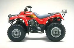 Kawasaki Bayou 220 ATV specs and photos of Kawasaki Bayou 220 1999