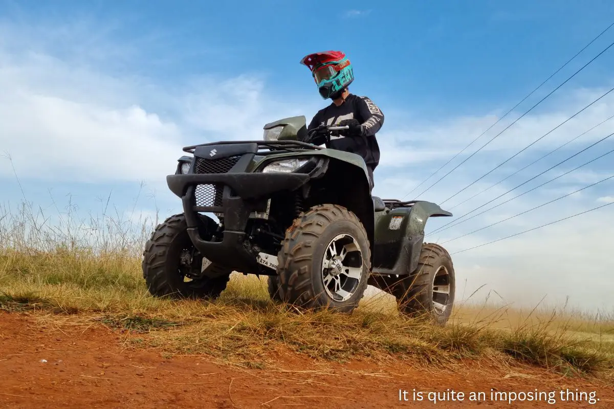 ATV riding